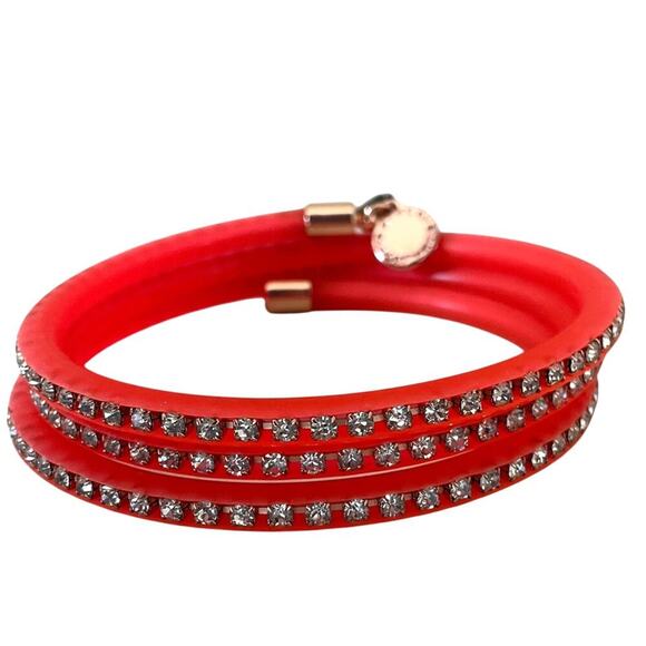 Marc by Marc Jacob’s Elegant Knockout Pink Wrap Bracelet NEW - Picture 1 of 7